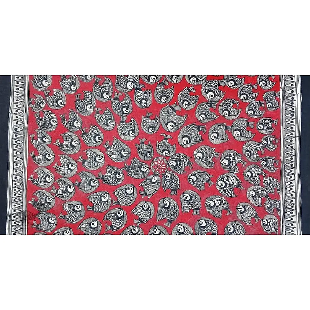 shop Madhubani painting| Circle Of Fishes