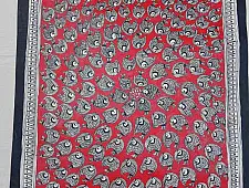 Madhubani painting ~ Circle Of Fishes