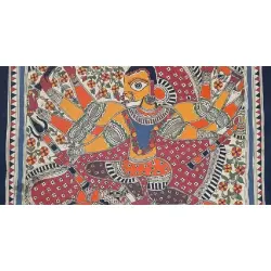 Madhubani painting | Durga / Ambika