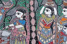 Madhubani painting | Panihari