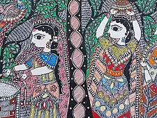 Madhubani painting | Panihari