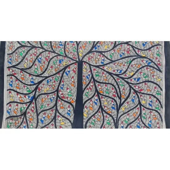 shop Madhubani painting| Tree of Life ( Birds )