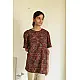 buy Block Printed & Vegetable Dyed ~ Ajrakh T-shirt