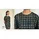 buy Ajrakh T-shirt - Block Printed & Natural Dyed 