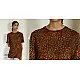 buy Ajrakh T-shirt - Block Printed & Natural Dyed 