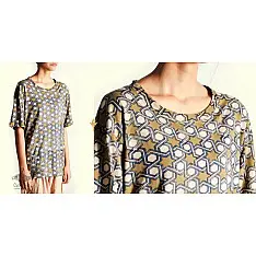 Ajrakh T-shirt ~ Vegetable Colors
