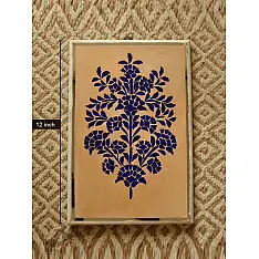 आइना महल ♣ Mirror Inlay ♣ Wall Hangings ♣ Flowers . B