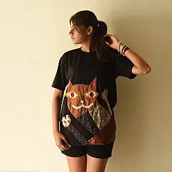 Handmade Applique Tshirt | Luna