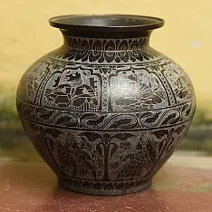 Antiquities from Khajuraho | Lota / Kalash