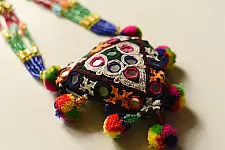 Folk Love ~ Banjara Bead Necklace - C