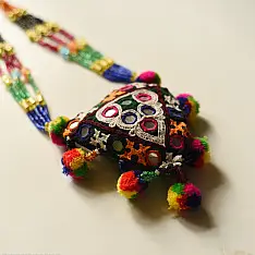 Folk Love ~ Banjara Bead Necklace - C