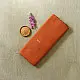 Cotton weaves ~ Ikat Saree Rust orange