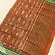 Cotton weaves ~ Ikat Saree Rust orange