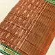 Cotton weaves ~ Ikat Saree Rust orange