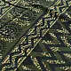 Exclusive Block Printed Cotton Dabu ~ green Saree
