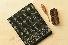 Sunday Afternoon ☕ Block Printed Cotton Dabu Saree