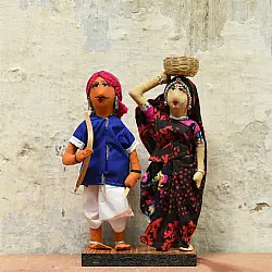 Gudiya - Jhabua Handmade Fabric Doll (Bhil) - J
