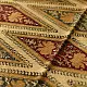 shop Kalamkari Natural Color Dhurrie ( 5 X 3 ) - Diamond Motif