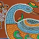 shop Mandana Art - Paintings  Peahen  ( 11 x 14 inch)