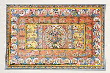 Chitra Katha . चित्र कथा | Pattachitra Natural Color Traditional Painting ~ Sita & Ram Story