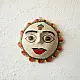 shop Madhubani Hand Painted Paper Mache Wall Handing - Sun