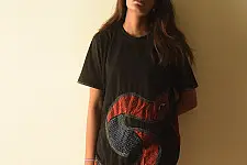 Handmade Applique Tshirt | Vasuki