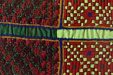 Pieces of Sindh ❂ Embroidered Antique with frame - G