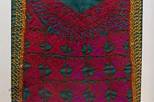 Pieces of Sindh ❂ Embroidered Antique with frame - H