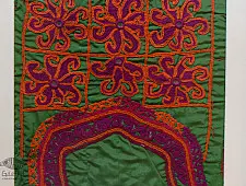 Pieces of Sindh ❂ Embroidered Antique with frame - I