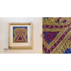 Pieces of Sindh ❂ Embroidered Antique with frame - K