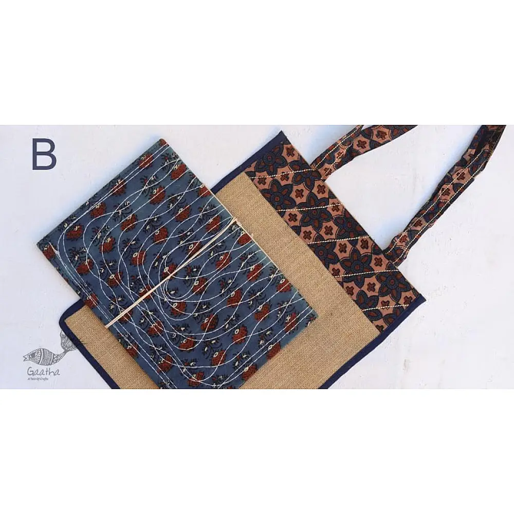 Getting carried away ~ Handmade Bag + Pothi Folder ~ 1