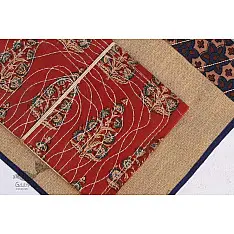 Getting carried away ~ Handmade Jute bag + Pothi Folder ~ 2