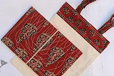 Getting carried away ~ Handmade Cotton Bag + Pothi Folder ~ 3