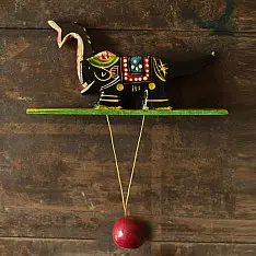 Handmade Wooden Toy - Elephant