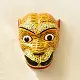 shop handmade wooden tiger mask 
