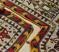  प्राचीन | Gujarati Vintage Bead Door side Toran| Set of two  (26 x 49 inch)