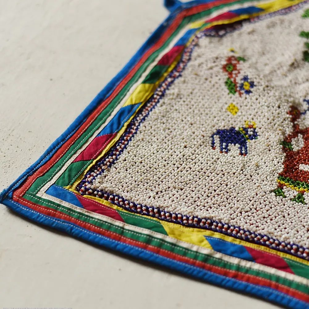 Old Wall Hanging Bead Work 
