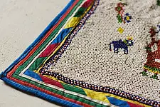 Prachin . प्राचीन | Old Wall Hanging Bead Work 