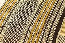 Indigenous Impressions ❣ Bagru Block Printed Cotton Saree - A
