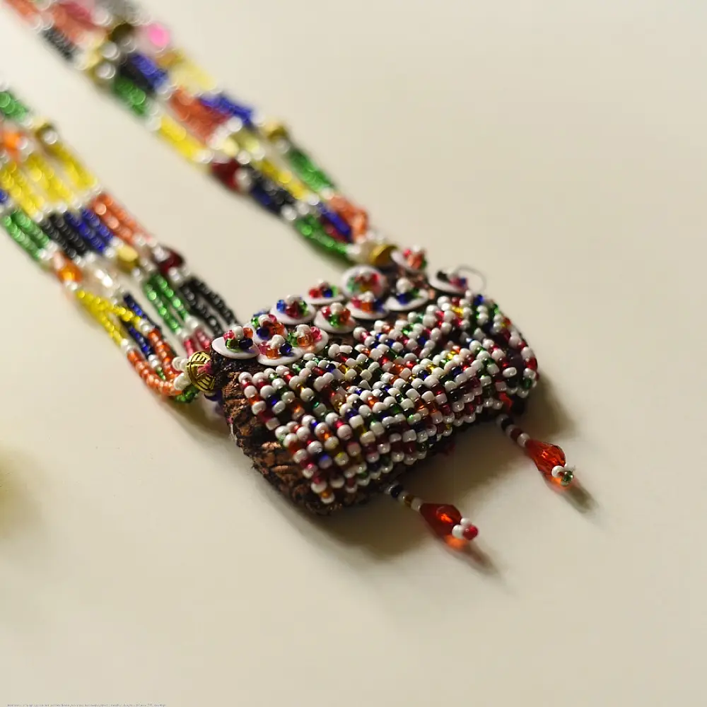 Banjara Bead Necklace - z