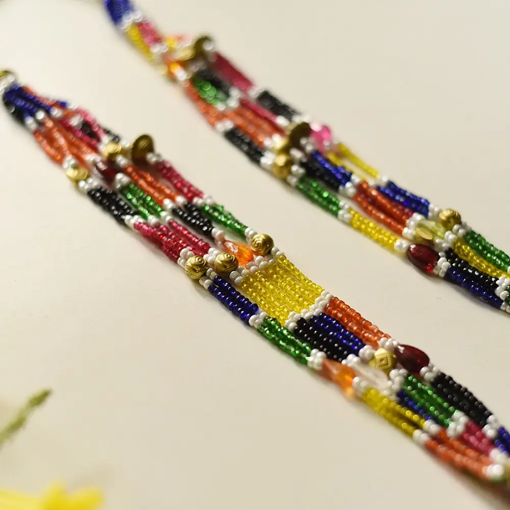Banjara Bead Necklace - z