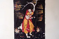 Batik Painting ~ A Girl