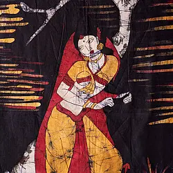 Batik Painting ~ A Girl