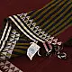 shop Begampuri Woven Border - Maroon Pure Cotton Saree