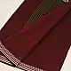 shop Begampuri Woven Border - Maroon Pure Cotton Saree