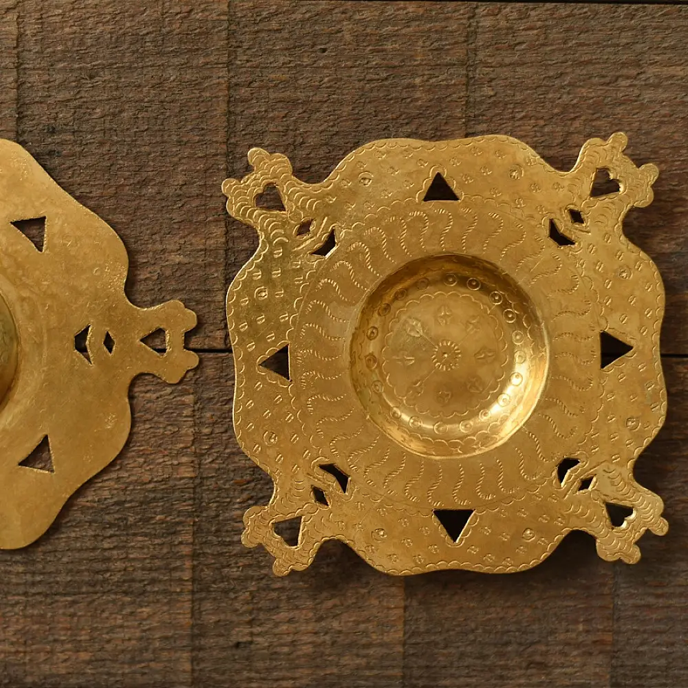 shop Brass Handmade T-Light Holder
