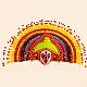 shop Handmade Paper Mache Chhau Mask - ganesh