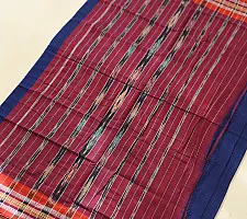 Handlom Cotton Saree | IKAT Pallu ( Royal blue )
