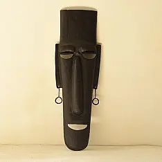 Ahou | Wrought Iron Tribal Mask