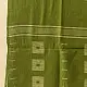 shop Handloom Soft Cotton Jamdani Stole - Green